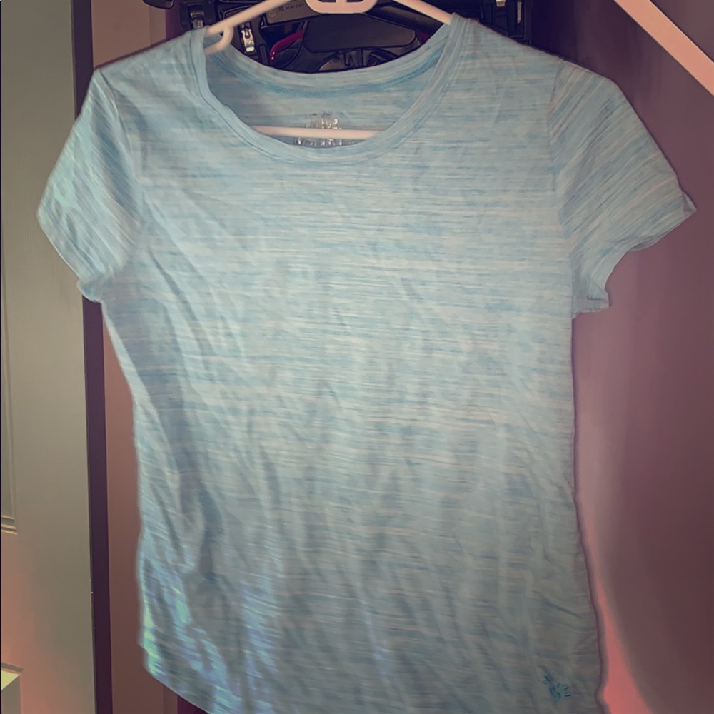 Justice Blue Activewear Tee